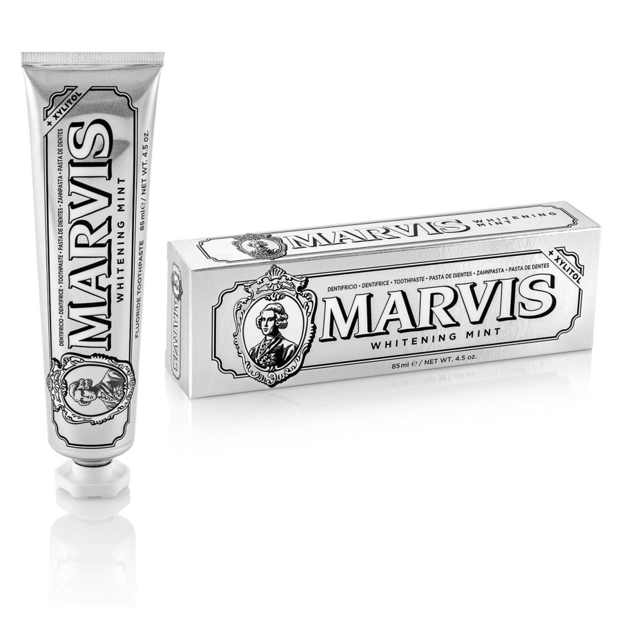 Marvis Gesicht | Whitening Mint Zahnpasta