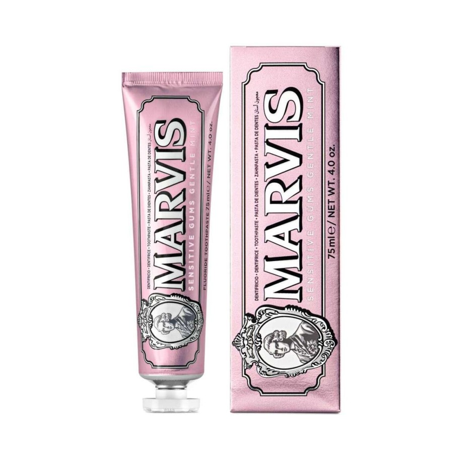 Marvis Gesicht | Sensitive Gums Gentle Mint Zahnpasta