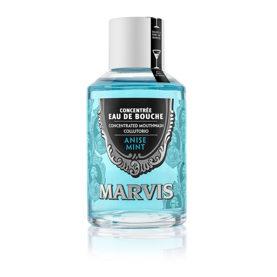 Marvis Gesicht | Anise Mint Mundwasser-Konzentrat