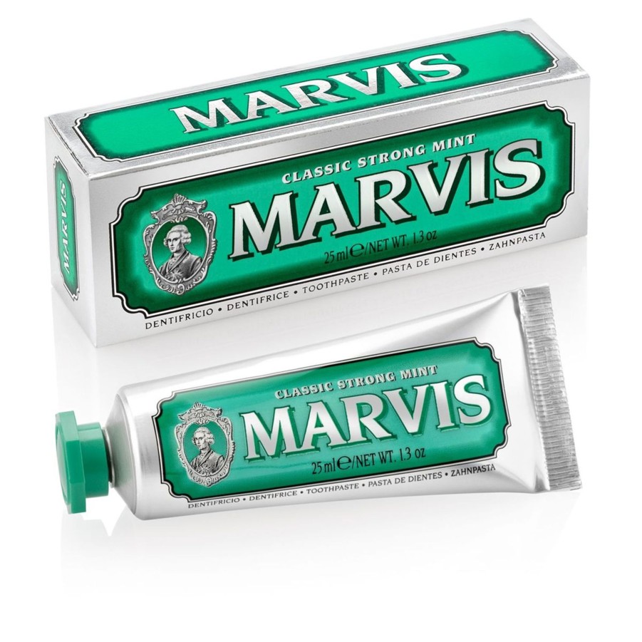 Marvis Gesicht | Classic Strong Mint Zahnpasta