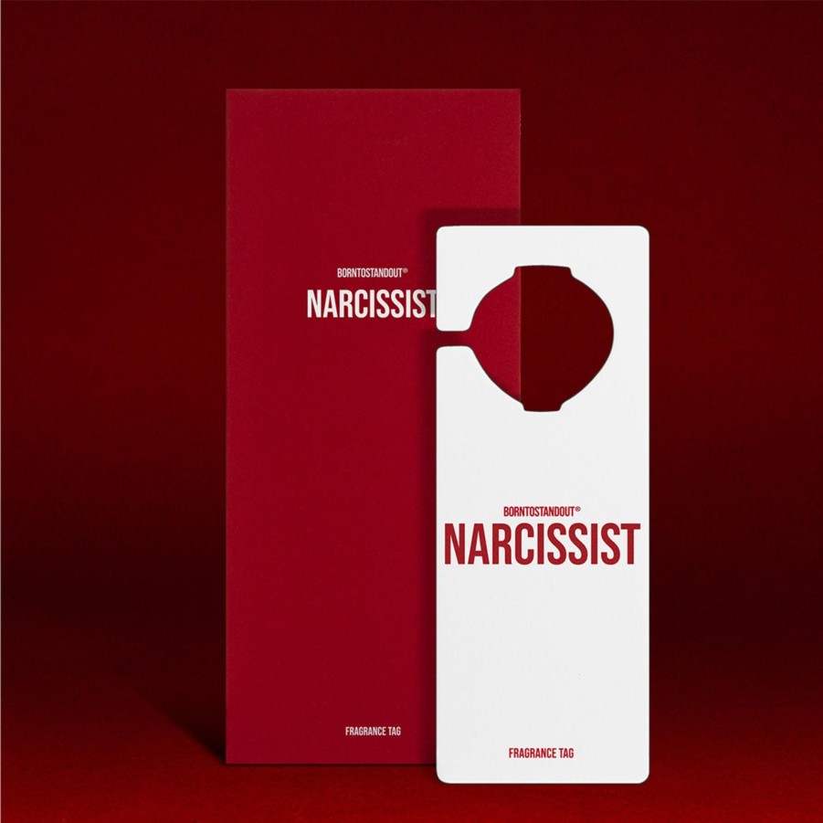 BORNTOSTANDOUT Dufthanger | Narcissist Fragrance Tag